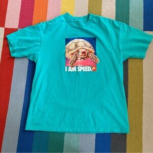 Nike Teal 'I Am Speed' Turtle Tee